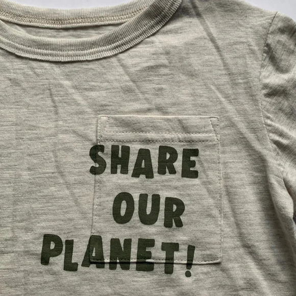 Okie Dokie Save Our Planet Graphic Tee 3T - Picture 3 of 6